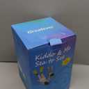 Greatever G2 Adults Kids Full Face Snorkel Mask 2 Pcs,Snorkeling Gear with Latest Dry Top System,Foldable 180 Degree Panoramic View,Safe Breathing,Anti-Leak&Anti-Fog Snorkeling Mask with Camera Mount (XL/L+XS, Black)