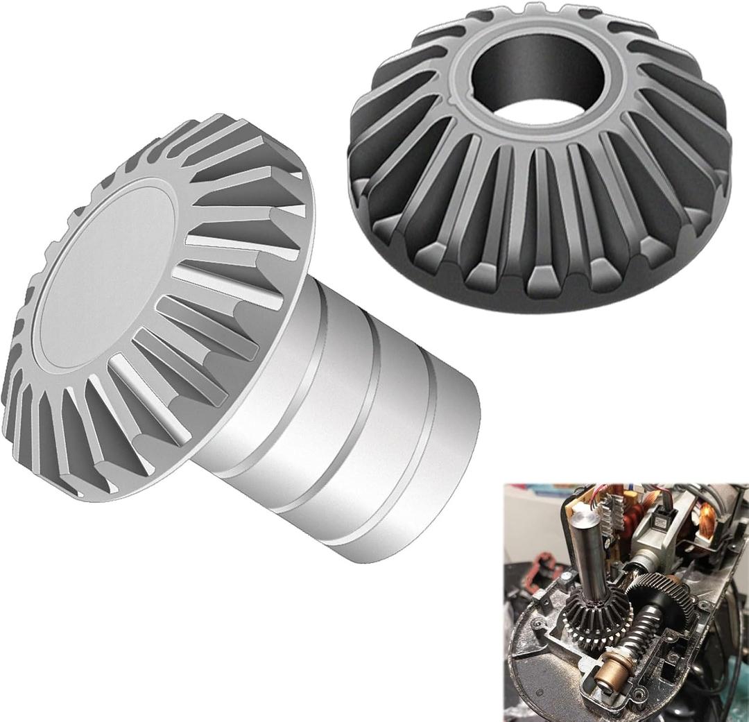 W11192795 Beveled Gears Set Compatible with Whirlpool/Kitchen-Aid Stand Mixer Includes 9703337 9703338 Gears Fits 4KB25G, 4KD2661, 4KG25G and More