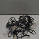 VIPAR Outdoor String Lights 25FT LED Patio Lights IPX5 Waterproof with 10+1 ST38 Shatterproof Edison Bulbs, 2700K Connectable Outside Hanging Light for Porch, Garden, Backyard, Deck, Balcony, Decor