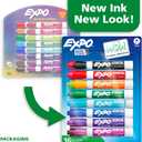 EXPO Dry Erase Markers, Low Odor Ink, Assorted Colors, Chisel Tip, 16 Count - Whiteboard, Calendar, Organization, Essential Supplies for Office, School, Classroom, Teachers
