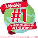 Delectables Lickable Spoon Handheld Wet Cat Treats Made with Real Chicken, Quick & Easy Creamy Puree, Mess Free, Grain-Free, No Added Fillers, No by-Products, No Added Preservatives, Chicken 32ct (EXP 07/16/27)