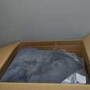 OLANLY 3x5 Machine Washable Small Bedside Rug, Soft Fluffy Shaggy Rugs for Living Room, Bedroom, Indoor Floor Carpet for Kids Girls and Boys, Preppy Dorms, Nursery, Home Decor Aesthetic, Black