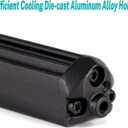 RC Light Bar 25 LED 4.5 Inch Aluminum RC Lights RC Crawler Accessories for Axial SCX10 Traxxas TRX4 TRX4M Arrma Senton Redcat GEN7 1/10 1/18 Scale Rock Crawler Truck RC Car Roof Light Kit