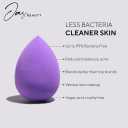 6 x Beauty blender Makeup Sponge beauty blender single pack, Original, Soft, Latex-Free, Reusable, Multipurpose Makeup Sponge for Foundation, Concealer, Eyeshadow, Creams, and More jas Beauty