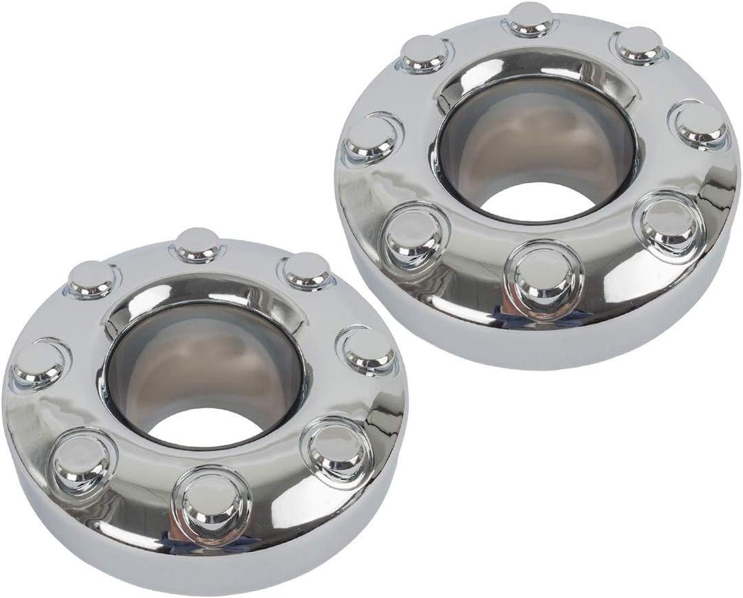 KARPAL 2Pcs Front Wheel Center Hubcap Compatible with 2005-2018 Ford F-350, Dually 4x4 Open, Replacement 5C3Z1130TA