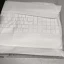 Wireless Keyboard and Mouse Combo, Wave Keys Full-Sized Ergonomic Keyboard with Cushioned Plam Rest, Phone Holder, Comfortable Natural Typing, 2.4G Cordless Set for Computer, Laptop, Pc, Mac, Windows (White)