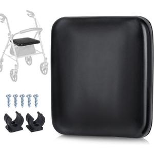 Rollator Seat Cushion, 13.97"X12.4" x1.18"Rollator Pad Replacement Padded Seat for Rollator Walker,Soft Foam Filling Walker Seat Cushion