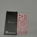 TOCOL for Phone 14 Pro Case, Compatible with Magsafe Charger, Full Camera Protection, Drop Protection, Translucent Matte Phone Case for iPhone 14 Pro 6.1 inch (Light Pink)
