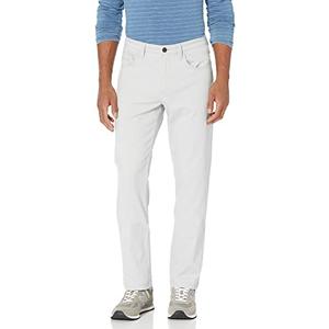 Amazon Essentials Men's Skinny-Fit 5-Pocket Stretch Twill Chino Pants (Previously Goodthreads), Light Grey, 29W x 34L