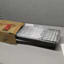 QEEIG Bathroom Shelves Over Toilet - Wall Mounted Floating Shelves Toilet Paper Storage Small Farmhouse Decor Shelf 16 inch Set of 2, Grey (019-GY2)