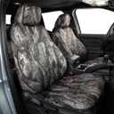 Custom Fit Car Camo Seat Cover for Select Toyota Tacoma Access Cab/Xtra Cab 2024 2025 2026 SR,SR5,TRD PreRunner, Neoprene Camouflage Car Seat Covers Front Seats(Neoprene Jungle Camouflage)