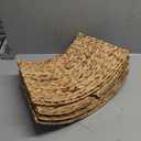 14" Mini Christmas Tree Collar, Hand Woven Hyacinth Christmas Tree Base, Rustic Farmhouse Style Tree Skirt, Suitable for Christmas Base Decorations On Desks, Offices and Bedrooms