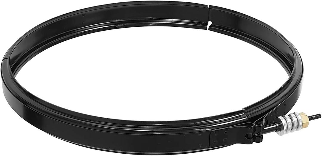 190003 Tension Control Clamp Kit Fits for Pentair Filter Band Clamp, Pentair FNS Series, Quad DE Series Filter Pumps, 23-1/4" Length Black