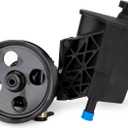 Power Steering Pump with Reservoir Compatible with Dodge 2003-2007 Ram 2500 & Ram 3500 Replace # 5073241AA, PSP1187
