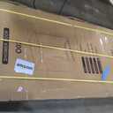 56-60" W x 76" H Sliding Glass Shower Door, 3/8" Thick, Polished Chrome