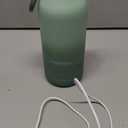 Momcozy Portable Milk Warmer for Travel  Dual Heating Modes for Breast Milk & Water, Portable Bottle Warmer with Fast Heating & Long Battery Life, 17 Ounces Large Capacity to Meet Your All-Day Needs (Gradual Change of Green)