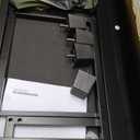 SONGMICS Velvet Storage Ottoman Bench, Foot Rest with Legs, 15.7 x 43 x 15.7 Inches, End of Bed Bench, Storage Chest, Load up to 660 lb, for Living Room, Bedroom, Entryway, Forest Green ULSF089C01