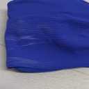 ANRABESS Bathing Suit for Women Tummy Control Bikini Set 2025 Beach Front Ruched Mid Waist Swimsuit with Adjustable Straps (Medium, Royal Blue)