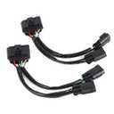 for 09-18 Dodge Ram Conversion Harnesses - Quad Housing to Projector Headlight - Upgrade Your Truck's Lighting 2PCS
