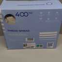 THREAD SPREAD 2-Pack Twin Cotton Sheets Sets - 400 Thread Count 100% Cotton Sateen Weave - Soft, Breathable, Hotel Quality Cooling Sheets, 2 Sets of Twin Size Deep Pocket Bed Sheets (Silver Grey)