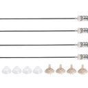W10780045 Washer Suspension Rods Kit for Whirlpool for Kenmore for May-tag for Amana suspension rod W10537442 W10780053 WTW4616FW0 NTW4516FW0 NTW4516FW1 WTW4800BQ1