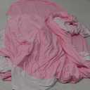 Pink and White Arch Backdrop Cover Set of 3 Baby Pink Arch Covers 4FT 5FT 6FT Bridal Baby Shower Birthday Party Wedding Photo Arch Backdrop Stand Cover Spandex Stretchy