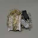 BrizLabs Christmas Fairy Lights - 66ft 200 LED Color Changing Fairy Lights with Remote, Plugin RGB Rainbow Christmas Twinkle Light White & Red Starry Xmas Light for Xmas Halloween Home Party Wedding