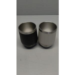 Oggi Cheers Insulated Wine Tumbler, 12-Ounce, Pack of 2
