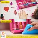 16Pack - Clear Wall & Door Protector from Dog Scratching - Anti Cat Couch Guard Plastic Sheets, Furniture Self-Adhesive Removable Sticky Tape, Transparent Thick Sofa Scratch Deterrent Frame Cover Film