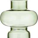 Santa Barbara Design Studio Bubble Vase Modern Glass Flower Holder Vase for Home Dcor, Small, Green