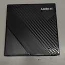 Amicool External DVD Drive USB 3.0 USB C CD Burner CD/DVD +/-RW Optical Drive, Slim Portable DVD CD ROM Rewriter Writer Duplicator for Laptop Desktop PC Windows 11/10/8/7 MacBook Mac Linux OS Apple