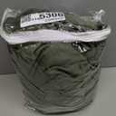 MIULEE Velvet Curtains Olive Green Elegant Grommet Curtains Thermal Insulated Soundproof Room Darkening Drapes for Classical Living Room Bedroom Decor 52 x 84 Inch Set of 2