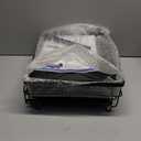 Storico Large Dish Drying Rack - Extendable Dish Rack, Dish Drainer for Kitchen Counter, Dish Drainer with Adjustable Support Legs & Utensil Holder, Black (15.2"L x 11.2"~19.7"W)