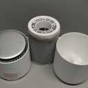 MistFree Evaporative Humidifier for Bedroom, 3L No White Dust for Sensitive Individuals, Auto Humidity Control, Works with Tap Water, Night Light, Easy Clean Tank for Home & Small Room