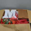 Proposal Decorations Kit, Marry Me Light Up Letters, 2000 Rose Petals, 24 Heart Shaped Romantic Candles, Red Carpet Aisle Runner 16 Feet, 10 Red Heart Balloons, 1 Engagement Rose Ring Box