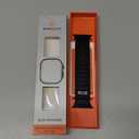 Bandletic Magnetic Watchband Compatible with Apple Watch Ultra Band - Rugged Silicone Sport Replacement Strap for iWatch Ultra Bands 49mm Series 11 10 46mm 9/8/7 45mm SE3/6/5/4 44mm 3/2/1 42mm, Black