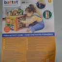 Battat – Activity Cube With Farm Theme – Educational Wooden Toys For Toddlers And Kids – 1 Year +
