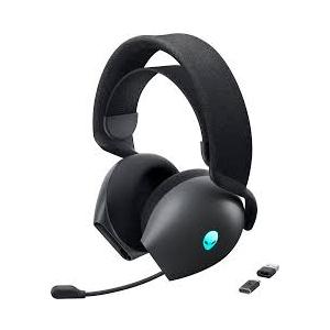 Alienware TriMode Wireless Gaming Headset AW725H  Wired/Wireless, Bluetooth 5.3, Audio Output  20 Hz, MiniPhone (3.5mm), Battery Talk Time Up to 55 Hrs (Bluetooth), Dark Side of The Moon