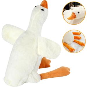 CottonStar Goose Stuffed Animal 20 Inch Cute Duck Plush Toy, Goose Plush Soft Swan Hugging Pillow, Gift for Kids and Friends, White CottonStar Goose Stuffed Animal 20 Inch Cute Duck Plush Toy, Goose Plush Soft Swan Hugging Pillow, Gift for Kids and Friends, White