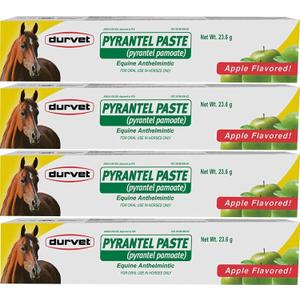 Durvet Pyrantel Paste Wormer, 23.6gm (4 Pack)