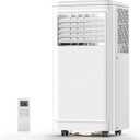 Antarctic Star Portable Air Conditioners, 10000 BTU, Portable AC with Cooling, Fan & Dehumidifier, AC Unit with Window Kits, Remote Control/LED Display, Sleep Modes, 24H Timer for Living Room, Bedroom