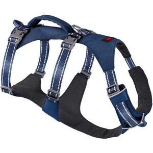 Tuff Pupper Escape Proof Dog Harness for Extra Large Dogs | No Pull Lightweight Adjustable Harness | No Escape Multifunctional Outdoor Pet Gear | Strong Durable Breathable | Secure Comfortable Fit (Twilight Blue)
