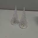 Toddmomy 5pcs Tabletop Lighted Christmas Tree, LED Acrylic Night Light Christmas Tree Light Ornament for Holiday Christmas Table Centerpieces Decoration