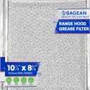 Bagean Stove Hood Vent Filter 10.5" x 8.75" 97006931 Compatible with Broan Range Hood Filter Replacement BP29 - Fit's Nutone Kitchen Exhaust Fan Filters - Blocks Grease & Filters Oven Air (2-Pack)