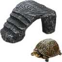 Triangle Climbing Platform Resin Turtle Basking Platform, Tortoise Dock Resting Rock Climbing Ramp Shale Step Ledge