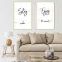 ELSKER&HOME 22.375x34 Poster Frame 3 Pack,Gold 22.375x34 Picture Frame