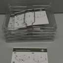 Acrylic Cabinet Organizer Shelf,4 Pcs Stackable Kitchen Counter Shelves,Spice Rack,Countertop Organizers,Clear Plastic Storage Organization for MakeupBathroom,Cupboard,Desk,Pantry