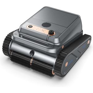 U8 Cordless Robotic Pool Cleaner for Walls & Waterline, Automatically Climbs & Cleans, No Hand-Scrubbing, Auto-Docking, 150min Runtime Pool Vacuum Robot for Inground Pools up to 2600 Sq.ft