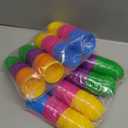 stargo 50 Pack - Plastic Easter Eggs Empty 3.2 Large Plastic Eggs Fillable for Easter Egg Hunt, Easter Egg Basket, Party Favor, Surprise Egg. Set of Bright Multicolored Eggs