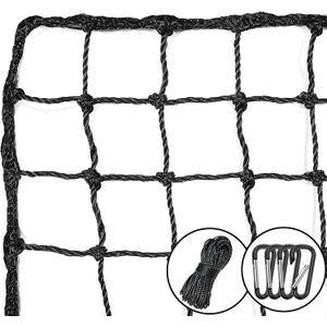 Baseball Softball Backstop Nets, Sports Net, Sports Netting Barrier, Sports Netting for Backyard, Twisted Knotted PE Net